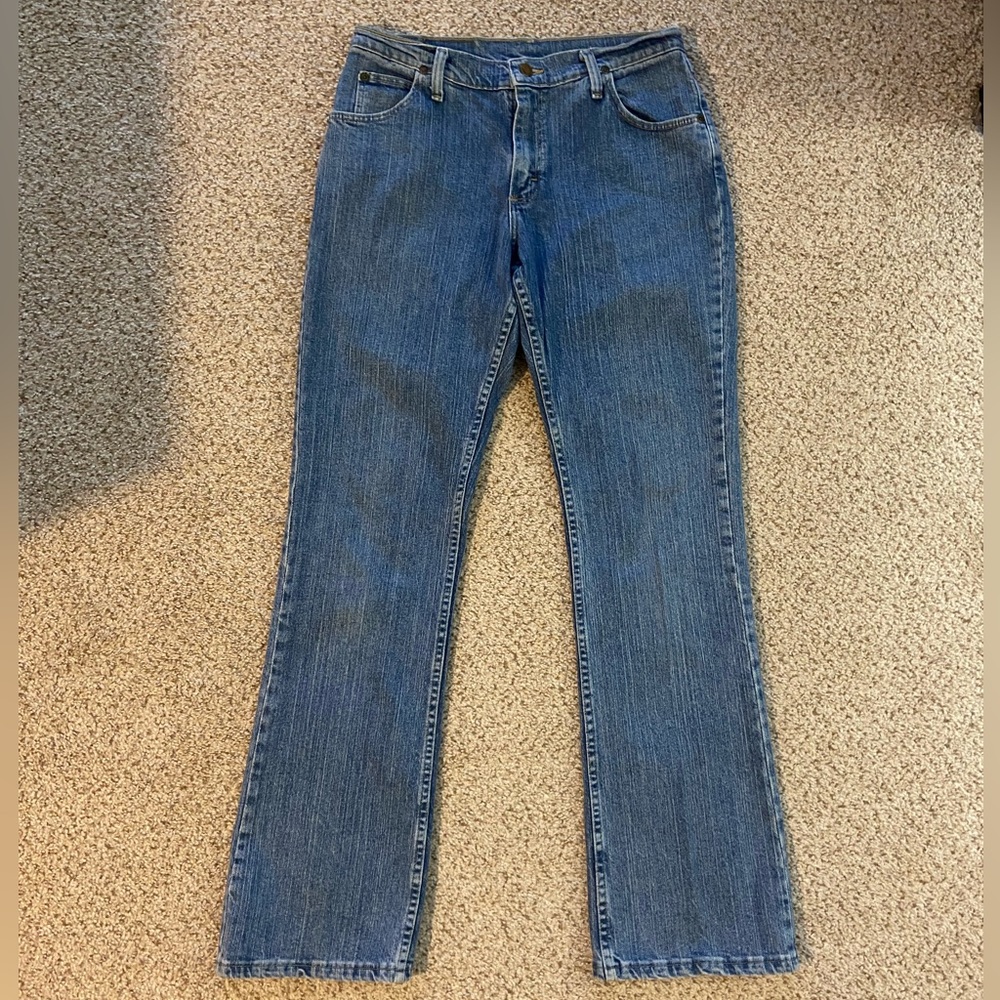 WRANGLER women’s blue jeans 6 x 34